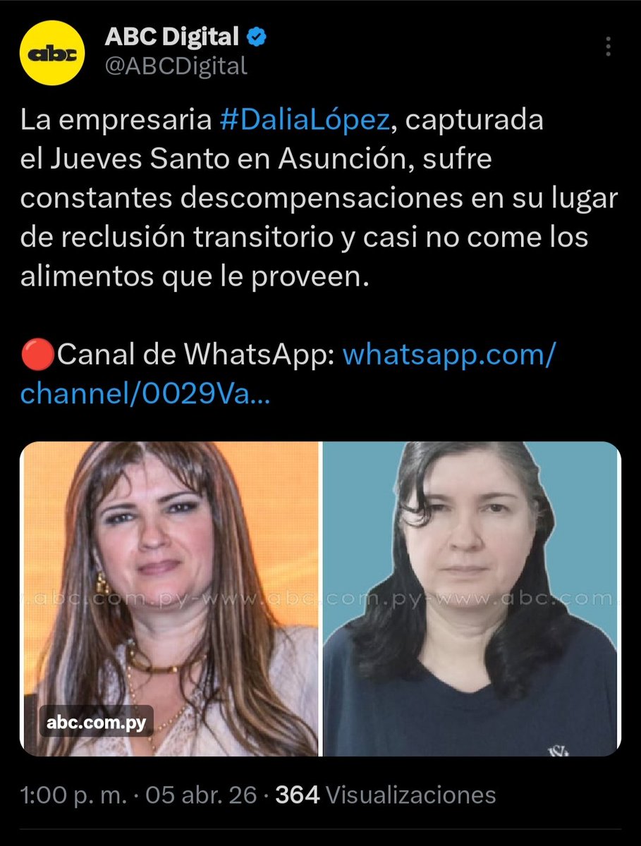 Gran "esfuerzo" de <a href="/ABCDigital/">ABC Digital</a> de mandar a su casa a la "descompensada" Dalia Lopez.