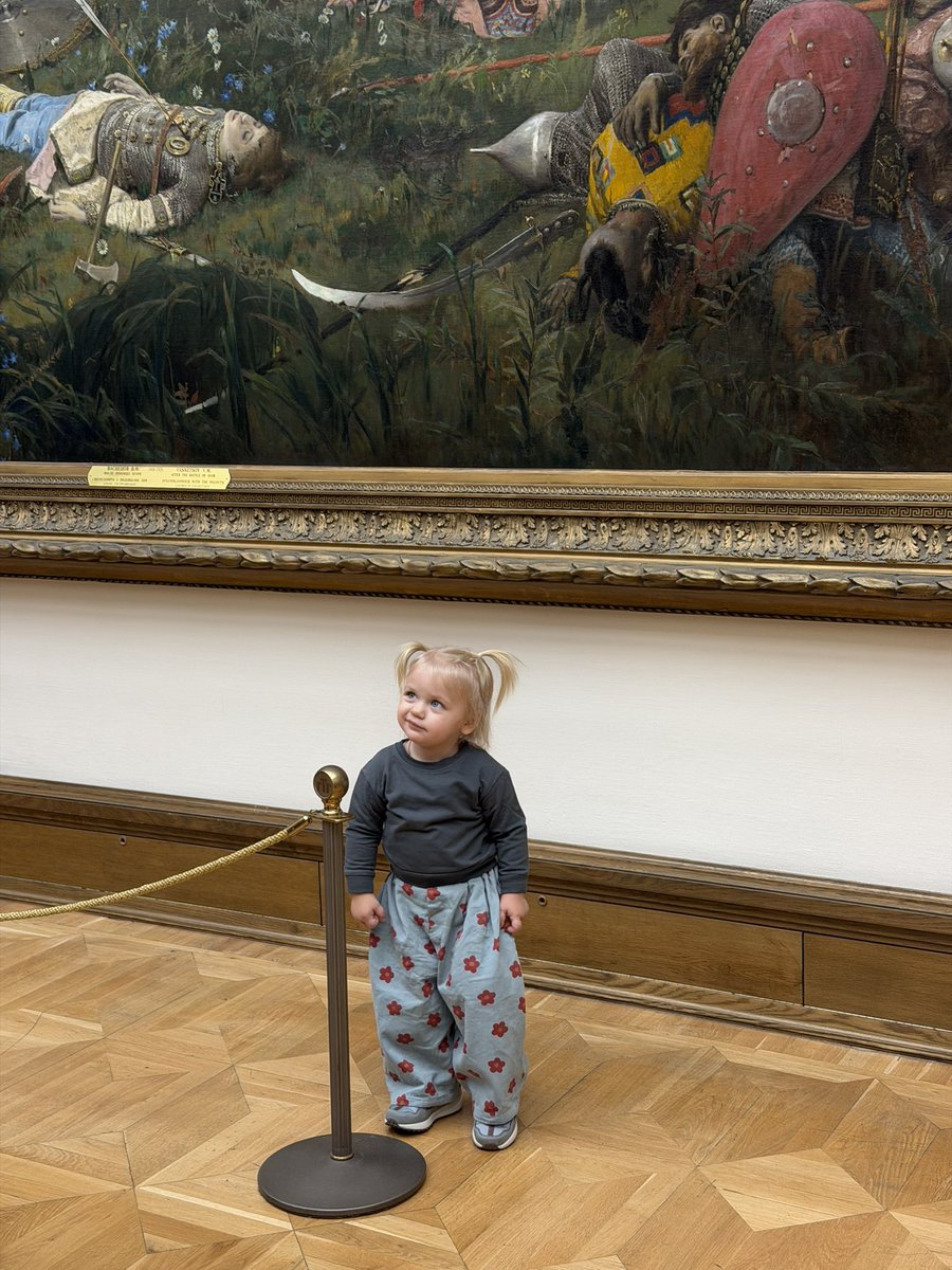 Младшая и живопись..