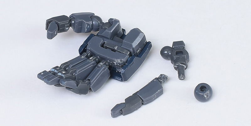 gundams_blog's tweet image. エモーションマニピュレーター、表現力は高いけど、ポロリが多発するのはツラい；手首も重い武器に負けやすいので、補強したり指の付け根だけを接着しました；#ジェスタ #機動戦士ガンダムUC #MG