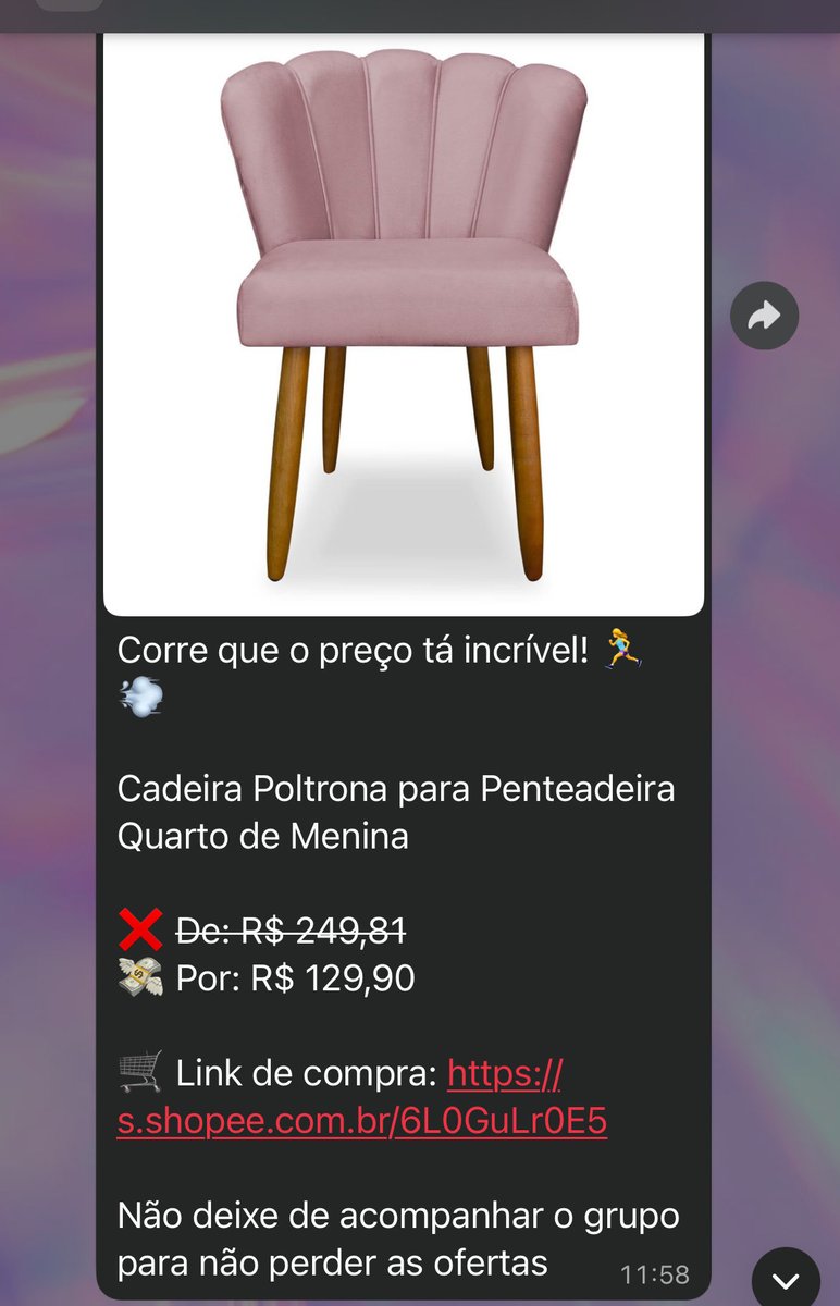 suabffaqui's tweet image. 🚨Imagina você gastar dinheiro atoa pela internet só porque ainda não conhece esse grupo VIP de promoções e descontos 😱 

Ainda tem vaga, vem: chat.whatsapp.com/B8REgx7DFOwId0…

#promo #desconto #cupom #pomoções #oferta #shopee #shein