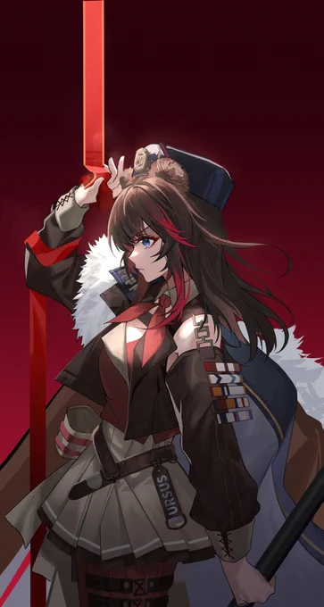 使命。 - #明日方舟 #凛冬 #ズィマー #アークナイツ