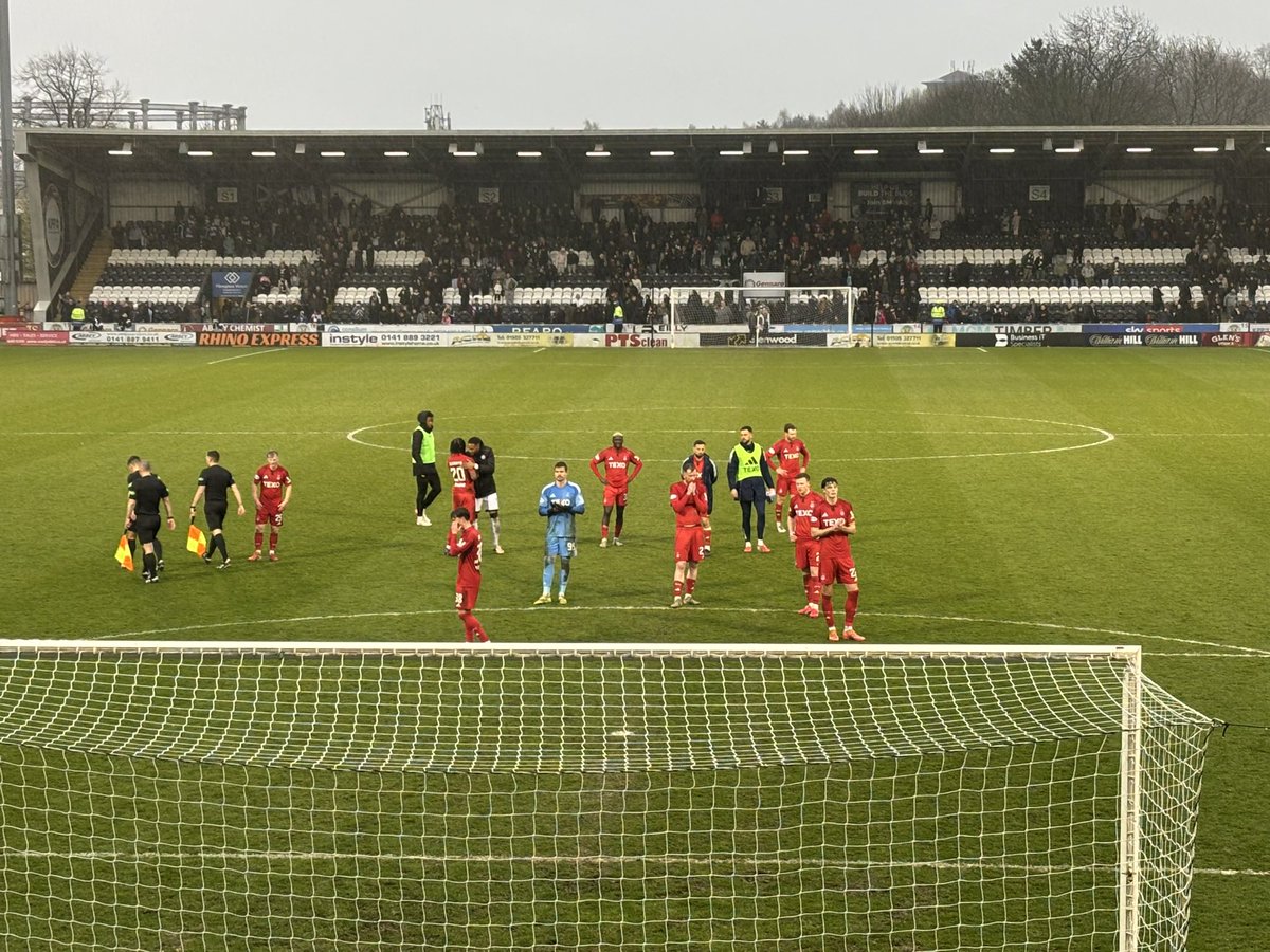 Witchy83's tweet photo. Game 59: St Mirren 2-0 Aberdeen. 
Been saying it for a while, but we are in serious trouble. Two weeks to work together, prepare and that is what they produce…horrific. The starting line up was bizarre.
My wonderful football family helped massively on a tough day ❤️ https://t.co/oVNaFijBvF
