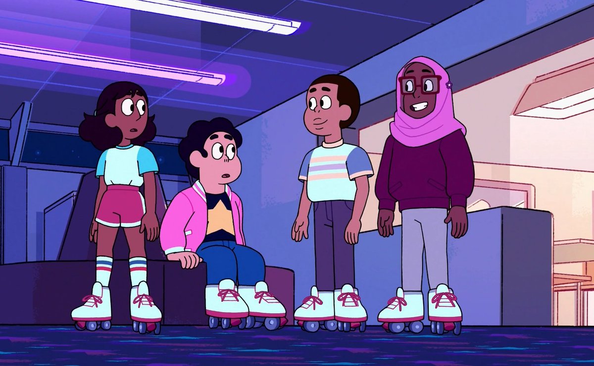 offtopic i was thinking how steven not going to school was big setback for his social skills with humans,he had alot difficulty in simple chat with connie's friends (aka normal humans)-