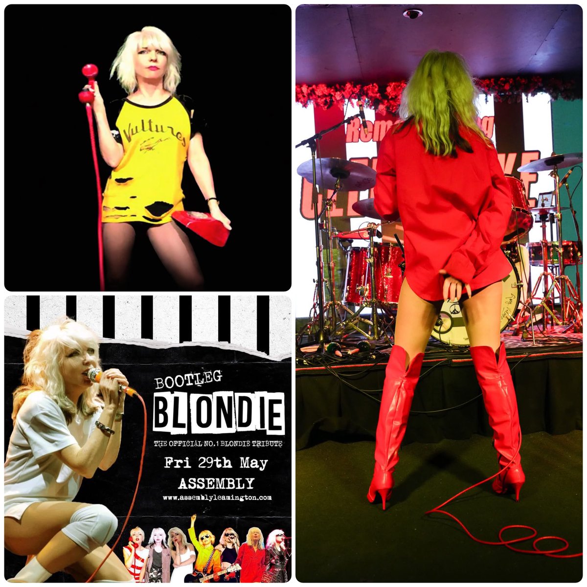 assemblyleam's tweet photo. 📅Friday 29th May 26’

The only Official tribute to Debbie Harry and Blondie with the seal of approval from the band themselves! Bootleg Blondie have been perfoming for over 20 years with countless tours and TV appearances.

🎟️ https://t.co/0pF5z2NJKw https://t.co/0GmJEKre6I
