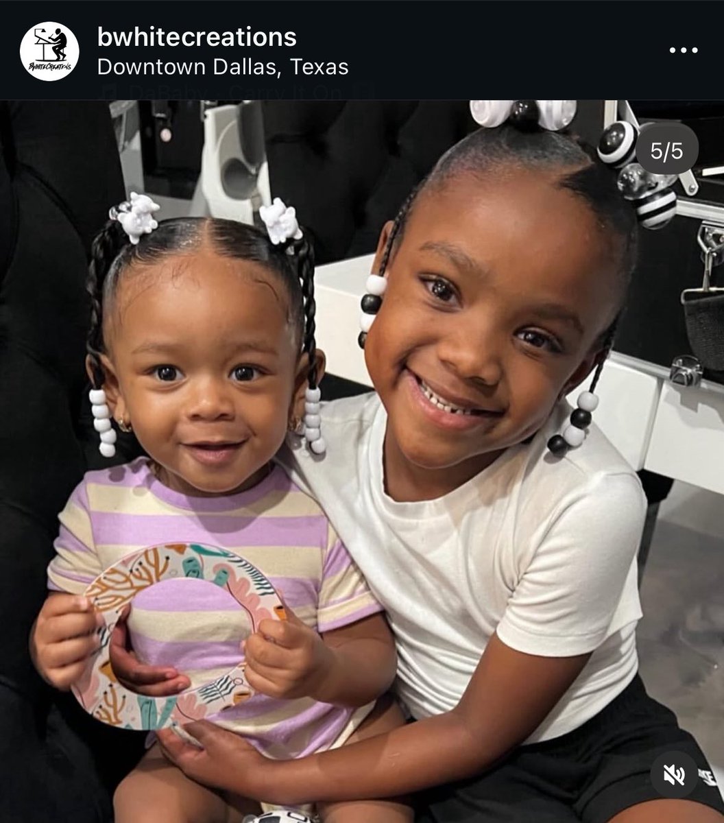 BlockTopickz's tweet image. DaBaby reacts to the artist still having the photos (and portraits) of his kids on his IG page: