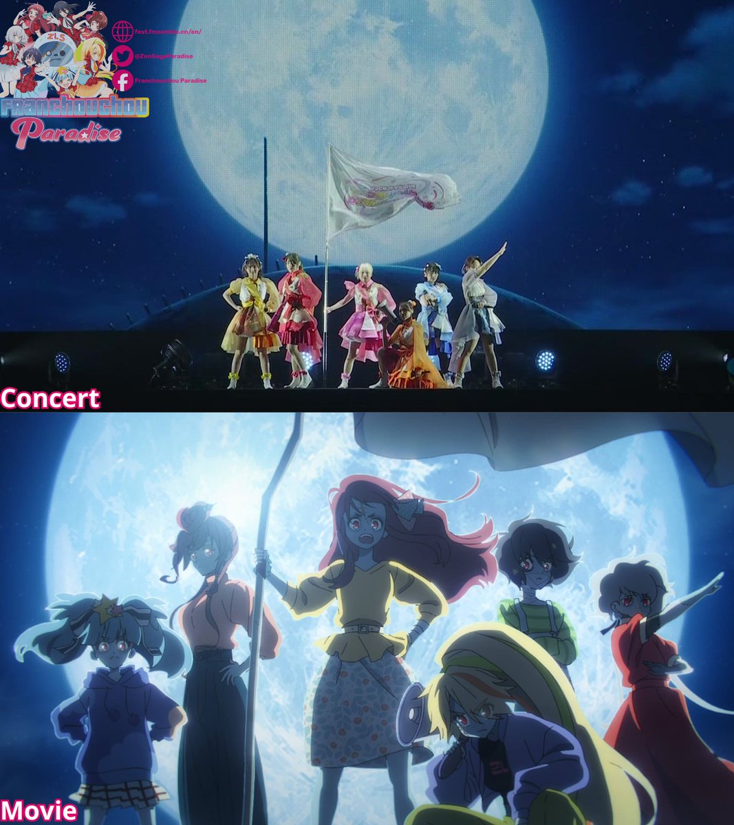 Franchouchou Paradise tweet media