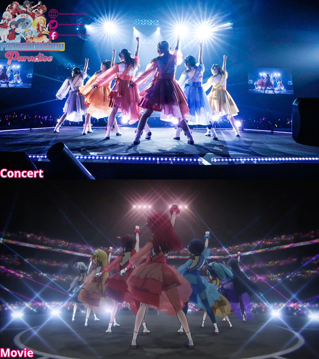 Franchouchou Paradise tweet media