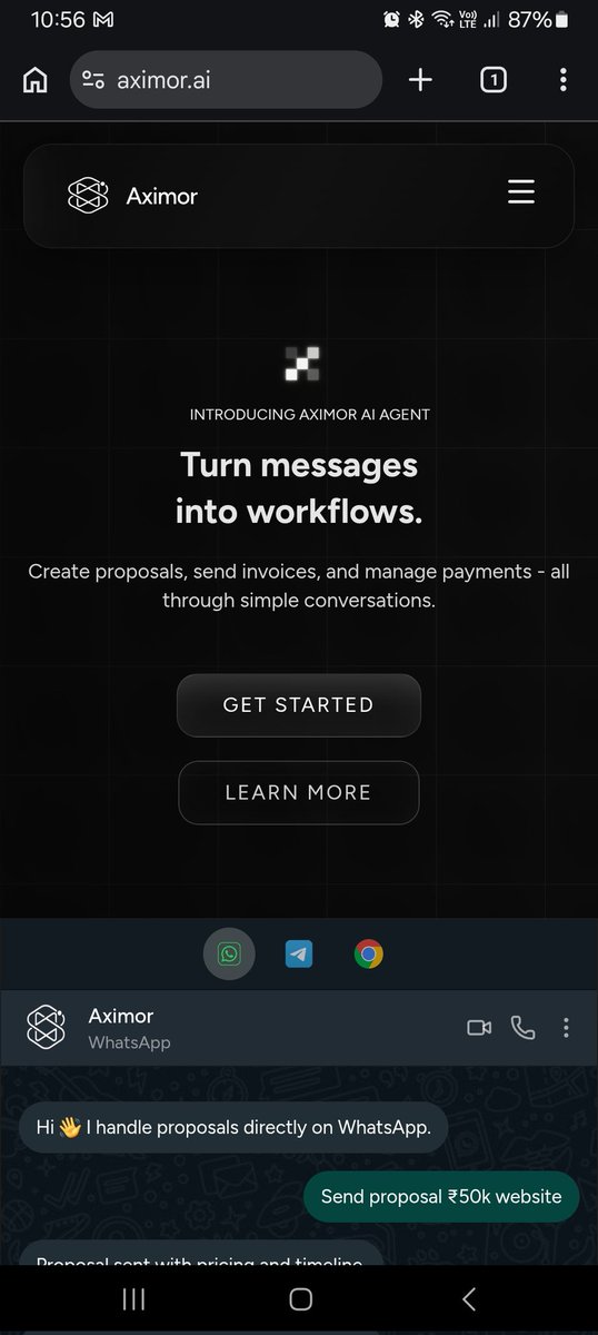 AakashM_25's tweet photo. Today I launched my first SaaS, it just makes invoices for now but have big plans for it! Really happy to be here among you all, would appreaciate feedback and suggestions.

https://t.co/Z2eRJytESE https://t.co/9sp0Yq3ZSr
