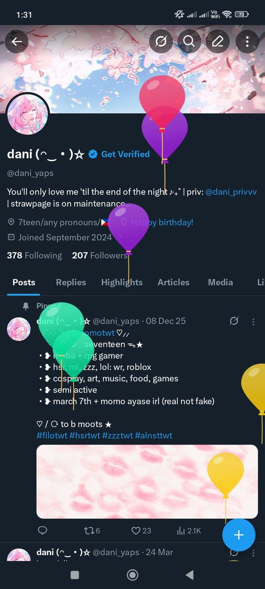 dani (⁠◠⁠‿⁠・⁠)☆ tweet media