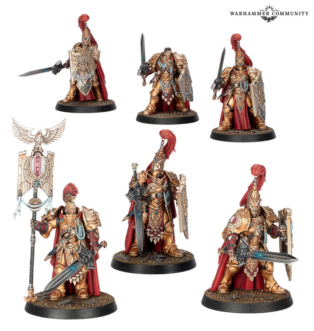 40ktrasfondo's tweet photo. En tres semanas llegan los custodes de herejía pero en plástico y todas las minis son aptas para 40k

Aquí tenemos la infantería https://t.co/TaDj36Wxb7