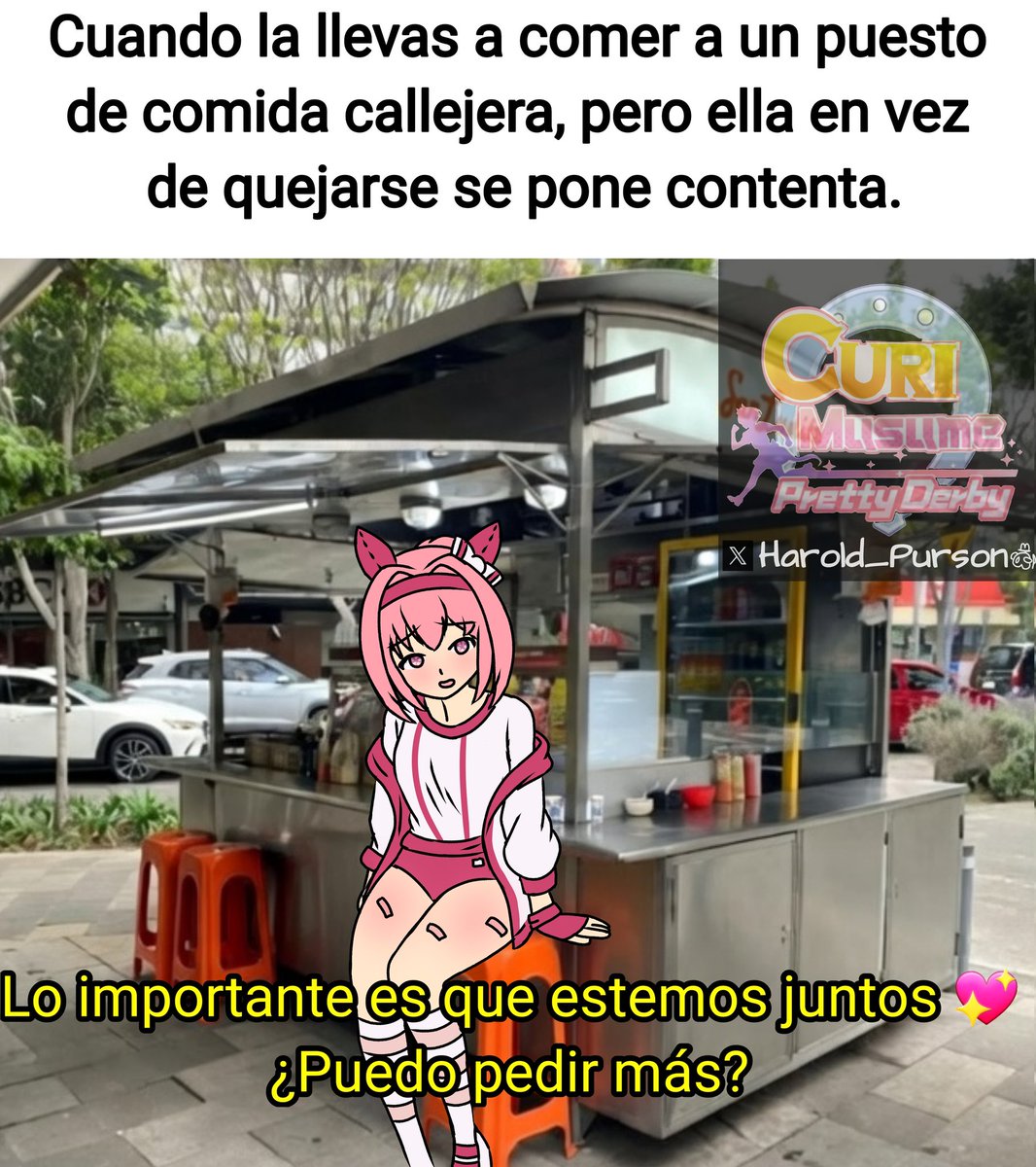 Harold_Purson's tweet photo. Cita casual con haru urara #umamusume https://t.co/SGYGUi3SXM