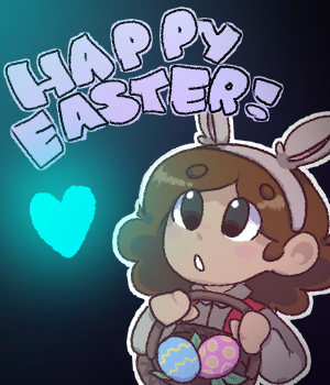 utcyan_official's tweet photo. Happy Easter from Belle &amp; Team Cyan! 🩵
=======
#undertalecyan https://t.co/NfPHLigM6c