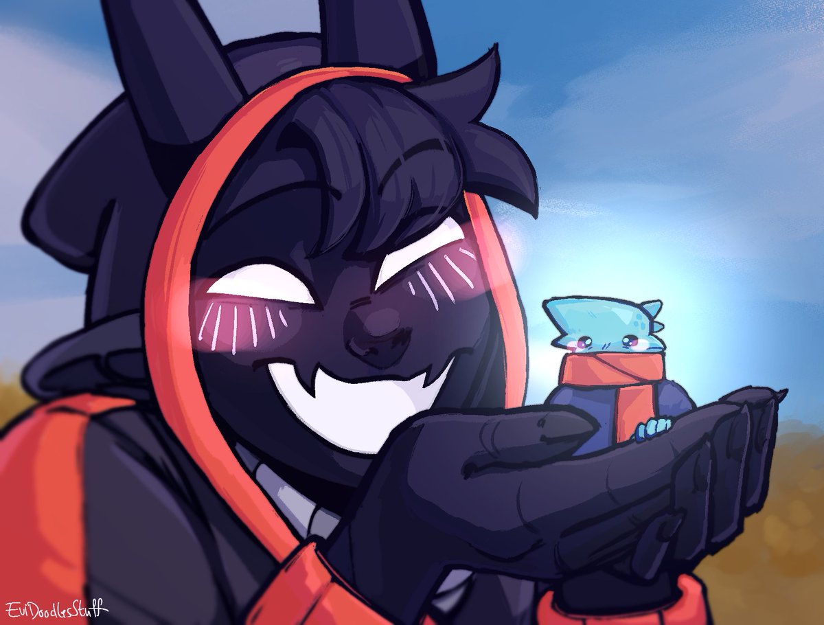 Update: Evi found peace tweet media