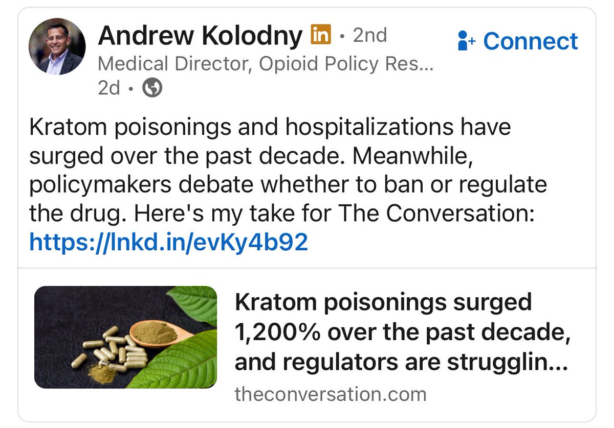 CMerandi's tweet photo. Andrew Kolodny of @supportprop posted re: Kratom
Kolodny of @BrandeisU is the reason millions of chronic pain patients suffer today
Bev posted this vid about his involvement in the war on kratom
https://t.co/pSbzTopm9P https://t.co/ks2f4nnKYr