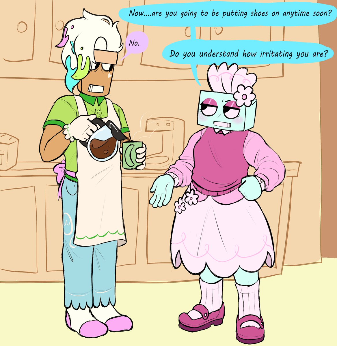 Lee IS CHILLING tweet media