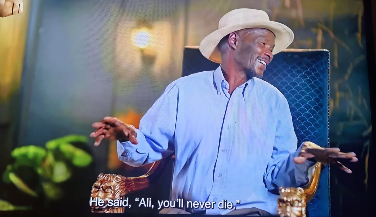 nkosanap's tweet image. You can tell bra Ali tasted money 

#Iblewit