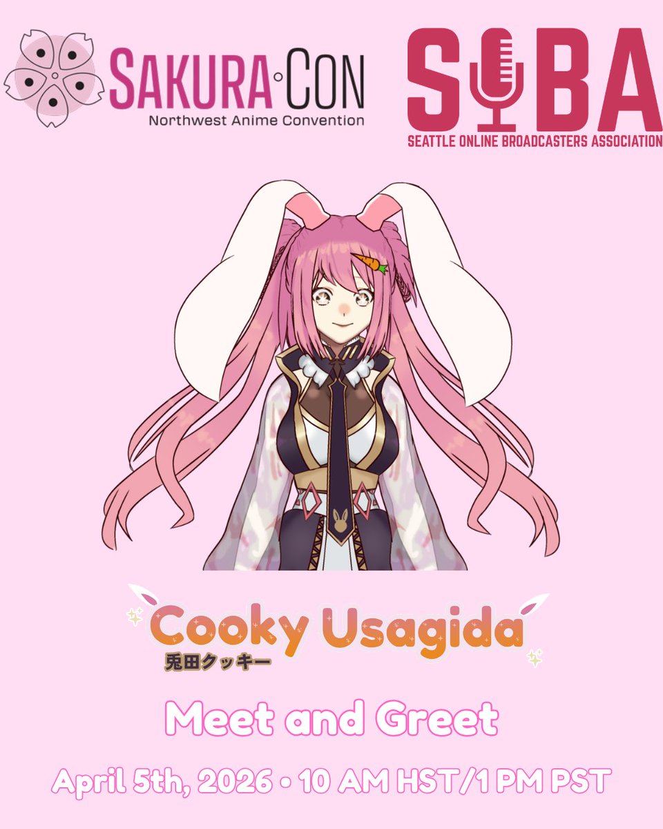 Cooky Usagida/兎田クッキー 🐰🧙‍♂ HI! VTuber Expo tweet media