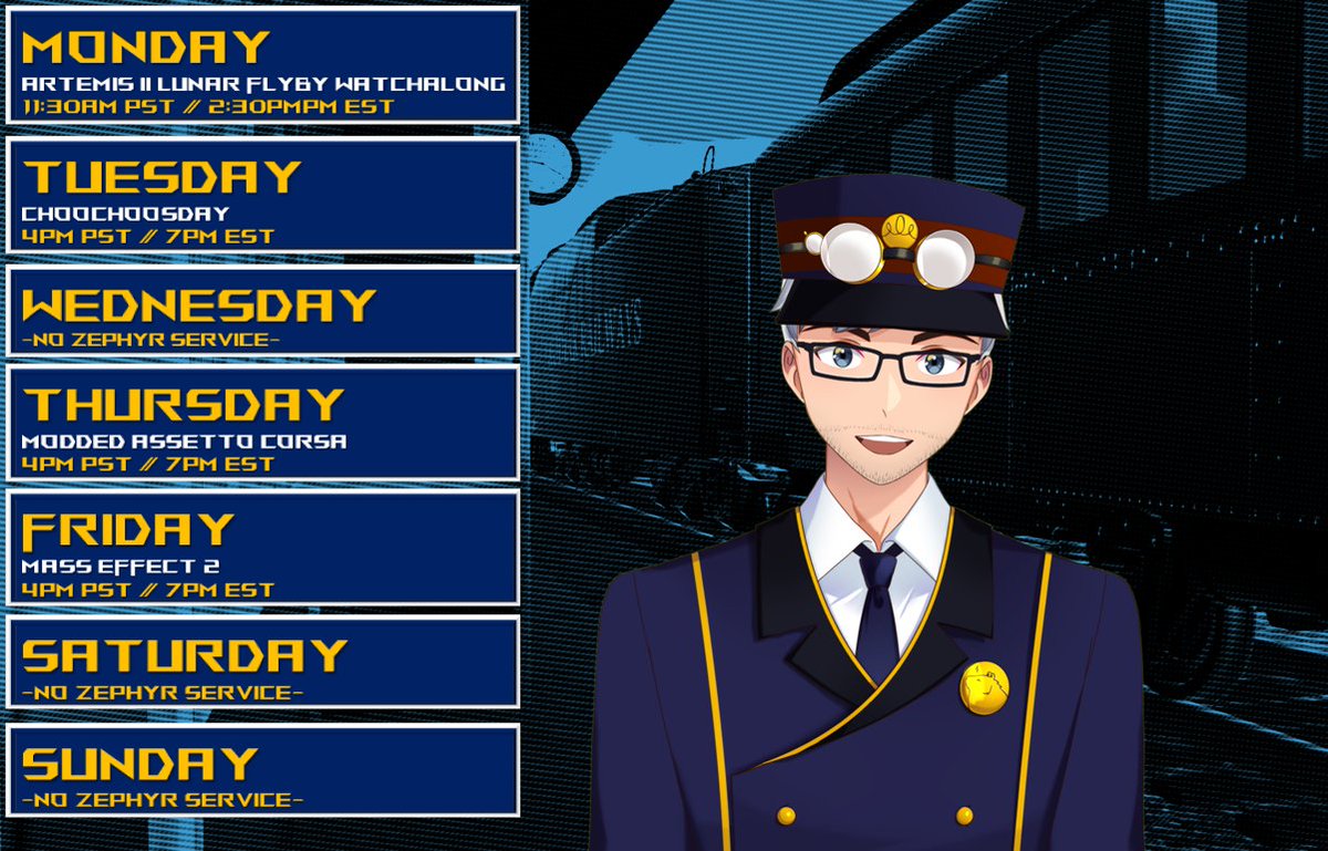 🚂CaliKodiak🌌 Steam Train Engineer Vtuber tweet media