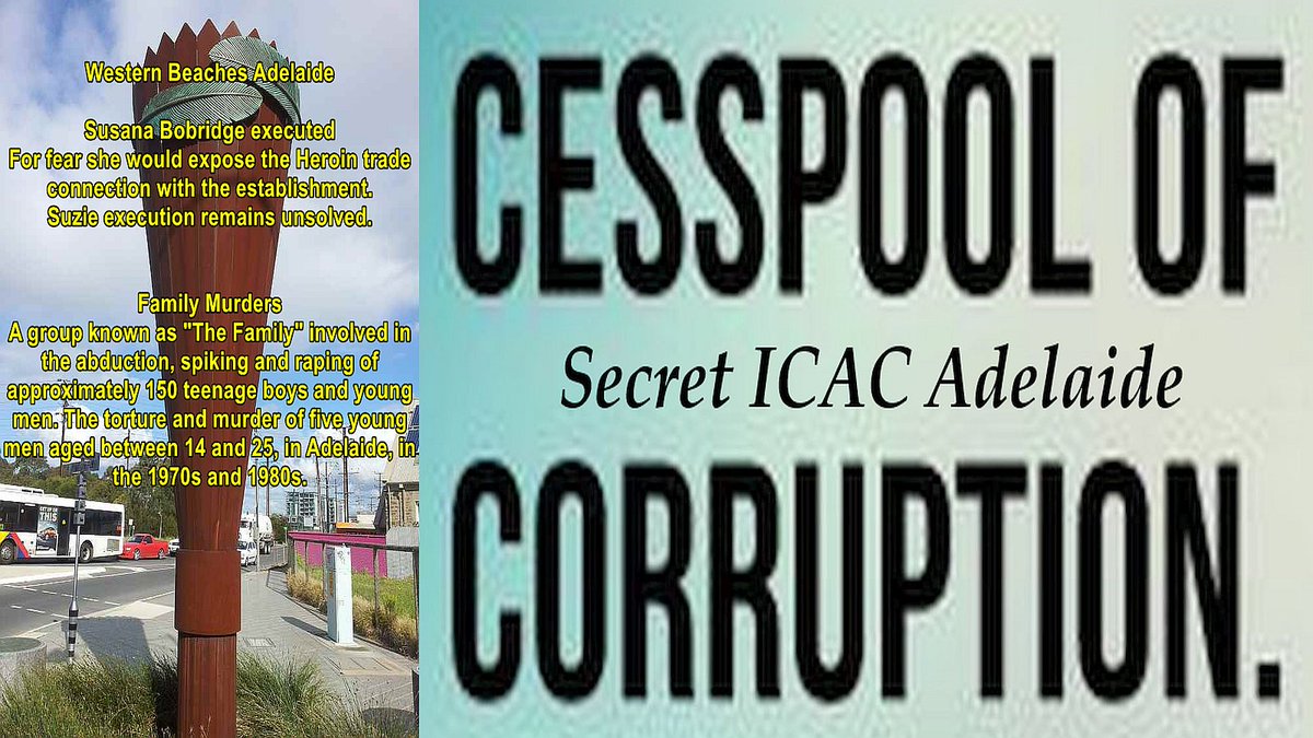 SuzieBobridge's tweet image. @ABCaustralia
@sunriseon7
@TheTodayShow

The unsolved execution of my sister Susana was a cover-up. Suzie was executed 29 years ago by the secret #ICAC Adelaide peasant establishment. #ABCNews #Labor #Auslaw #9Today #sun7 #BreakfastNews #saparli #auspol