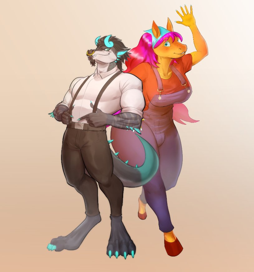 royale_rizale's tweet photo. Hello guys! I’m opening a limited c0mms! 2 characters for the price of 1! 

HalfBody - 75 
Fullbody -125 https://t.co/D3t9yz0GnX
