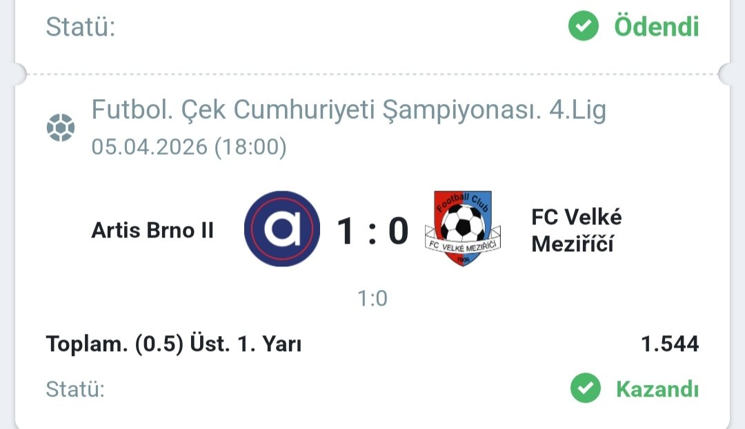 wonner_ai's tweet photo. YAPAY ZEKA  iddaa grubumuzda nasıl KAZANYORUZ
ilk yarı 0.5 üst WON✅
ilkyarı takm 1 👉0.5 üst WON✅
Böyle kazanıyoruz
Telegram grubu HERKESE AÇIK 
Profil LİNKE TIKLA GEL
İşte KAZANMAK BU KADAR BASİT Kimseye İHTİYACINIZ YOK
#beşiktaş
Canlı maç izle
İddaa kuponu
Banko #BjkvFb https://t.co/kce7Kw0eG0