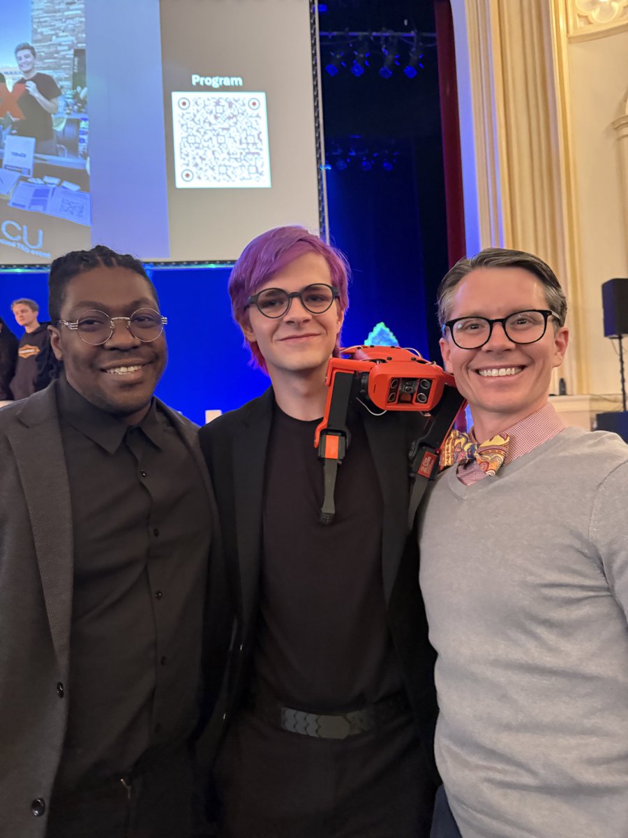 ShawnHymel's tweet image. Great talk by Leo Heuring attempting to answer the question: do robots have souls? #TEDxCU #robotics #maker