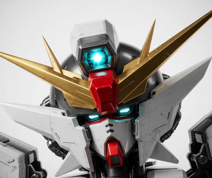 1年前に描いた ガンダムXを生成AI化しました #ガンダムX #生成AI