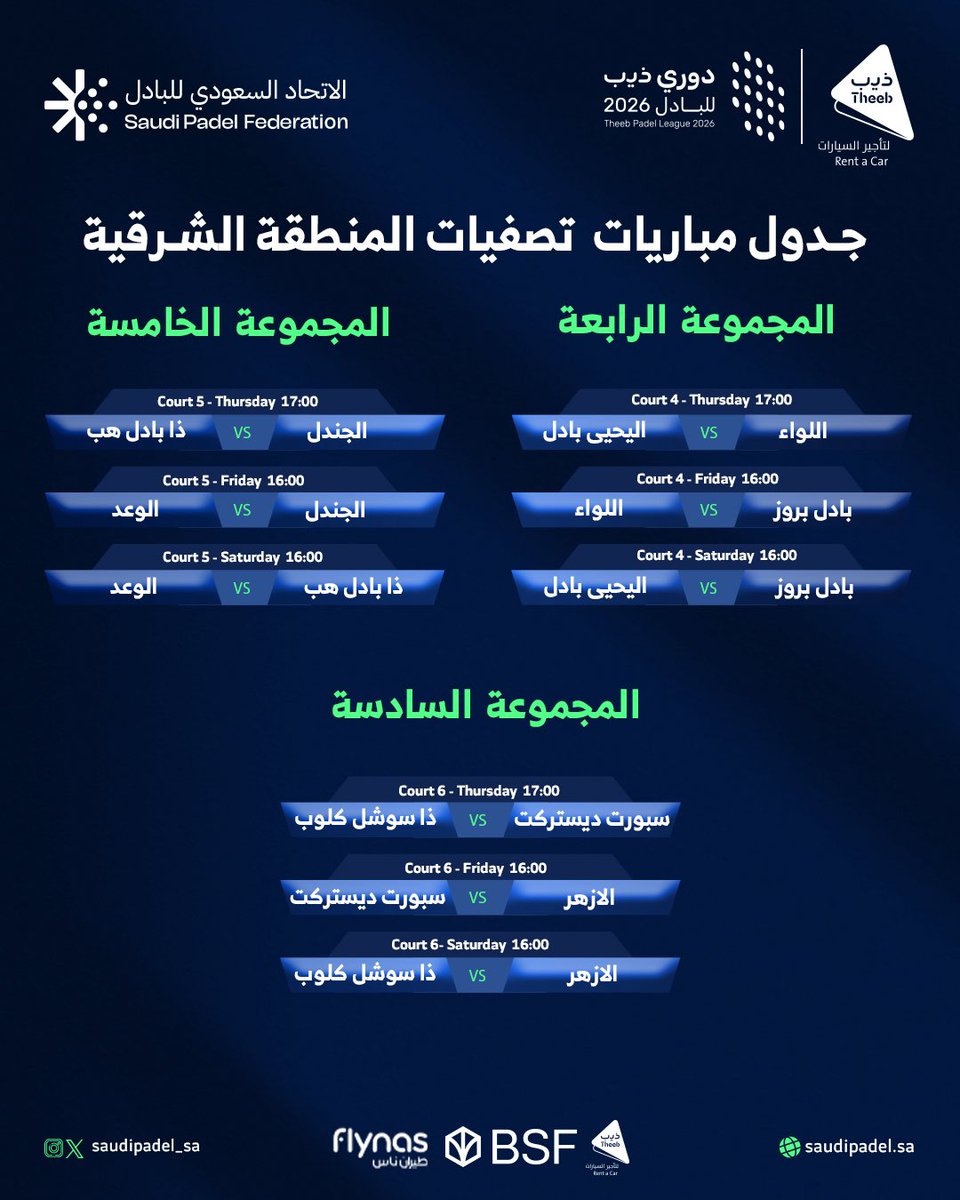 الاتحاد السعودي للبادل (SPF) tweet media