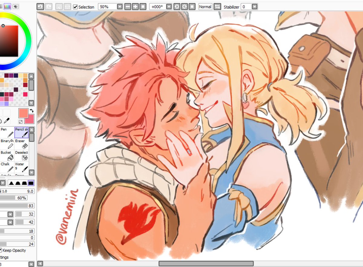 💗💗💗 #fairytail #nalu