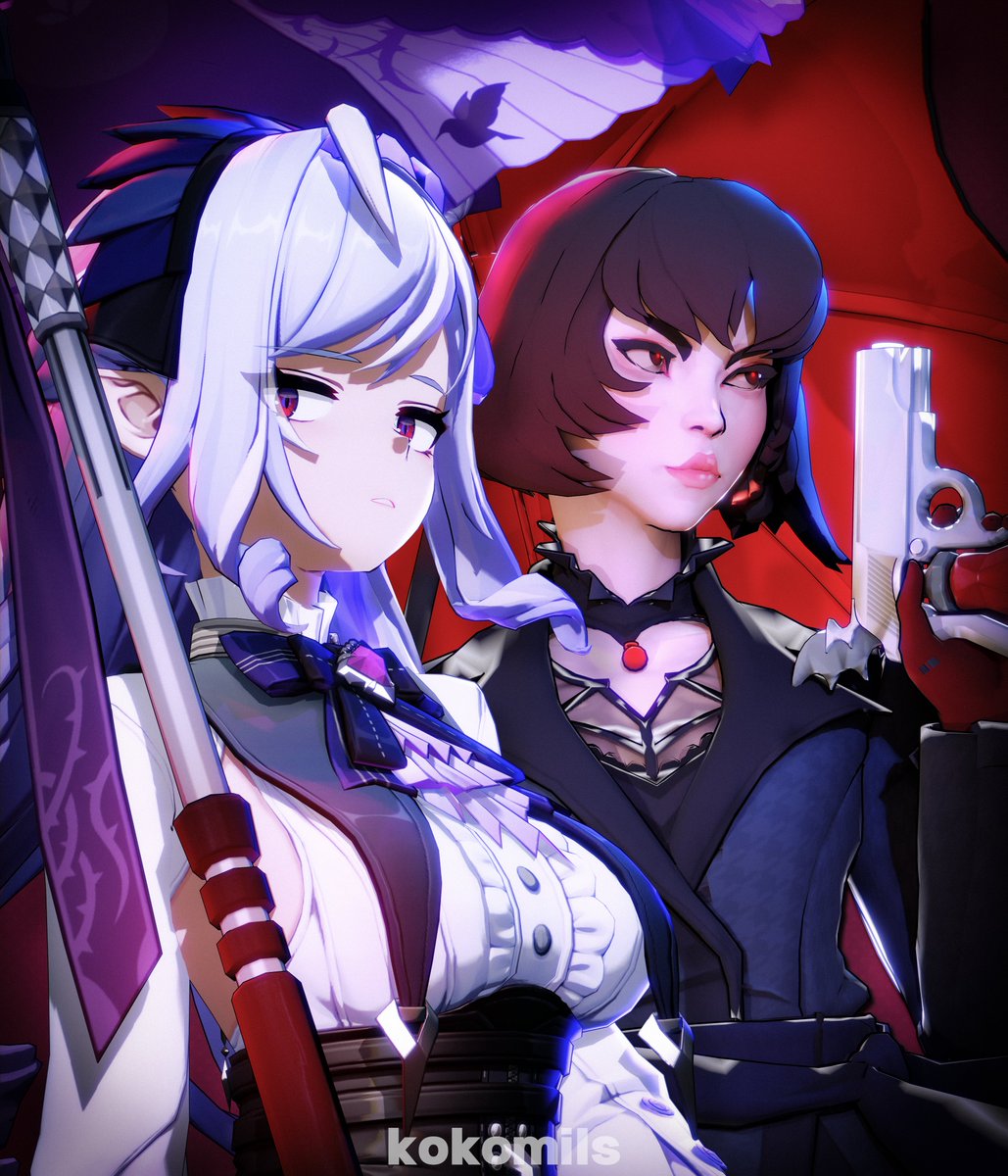 vivian and mina🦇☂️
#zzzero #deadlock