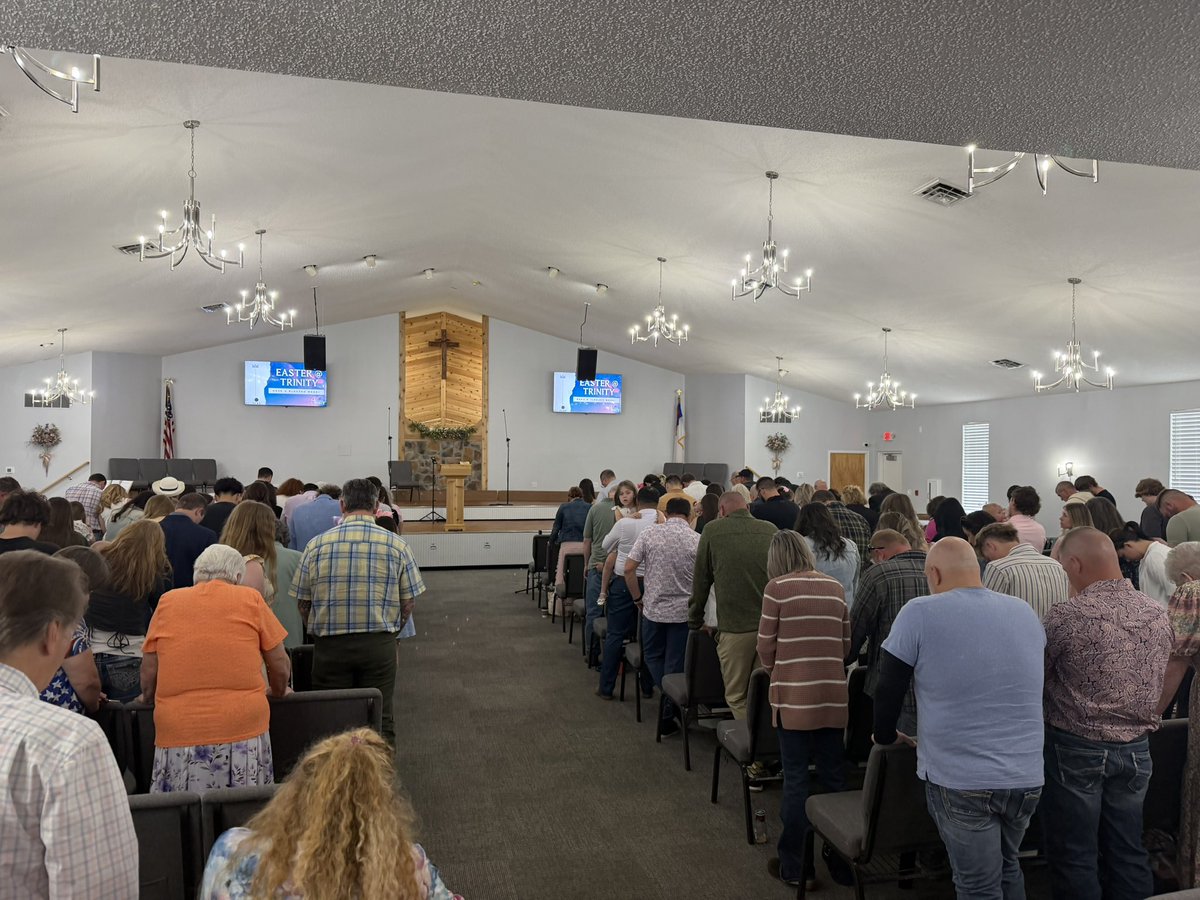Today was a Resurrection Sunday we will never forget! 🙌

We welcomed 650 people across our three services, celebrated 7 baptisms, bringing us to 17 baptisms so far this year, with 2 more already scheduled in the coming weeks!

God is moving in Falmouth, Ky!