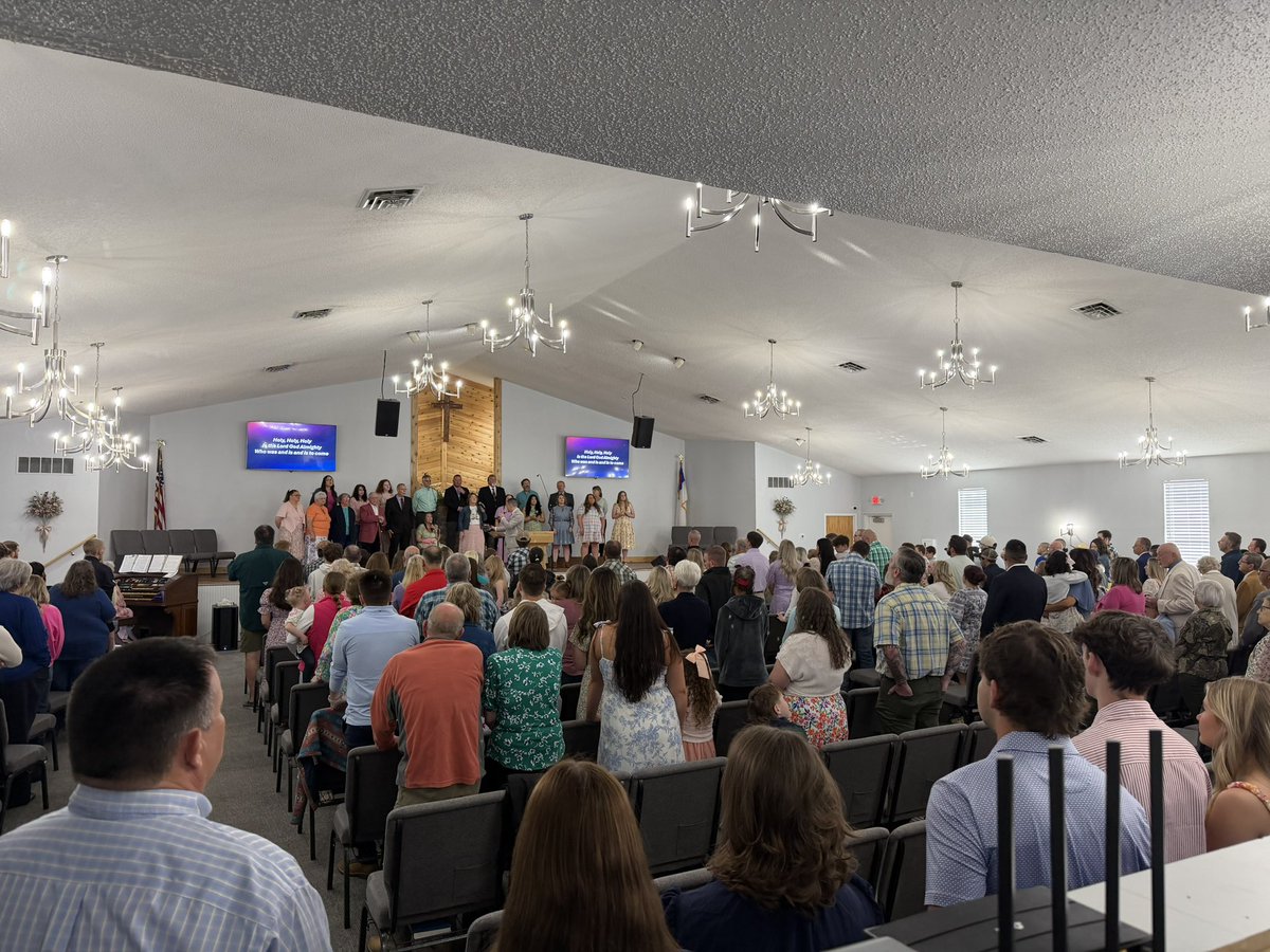 TrinitySouthern's tweet photo. Today was a Resurrection Sunday we will never forget! 🙌

We welcomed 650 people across our three services, celebrated 7 baptisms, bringing us to 17 baptisms so far this year, with 2 more already scheduled in the coming weeks!

God is moving in Falmouth, Ky! https://t.co/OP8KrmTUKA