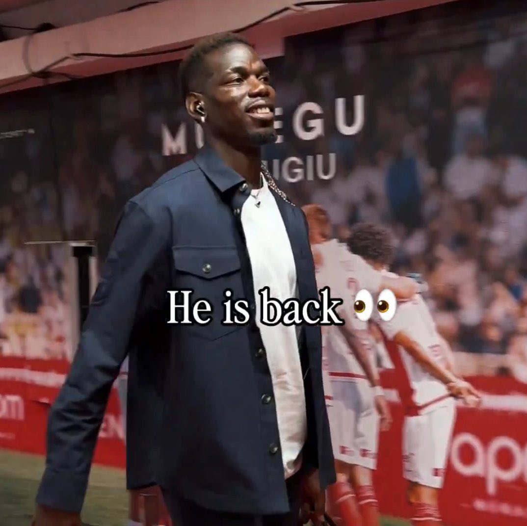 Paul Pogba tweet media