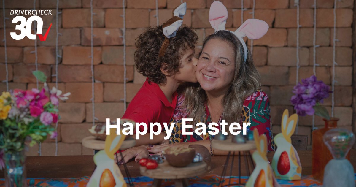 DriverCheckCA's tweet photo. Happy Easter from all of us at DriverCheck! 🐰🌷

Wishing you a day filled with laughter, sweet treats, and plenty of egg-stra special moments with your favourite people. 💐🐣

#DriverCheck #HappyEaster #EasterWeekend #Easter https://t.co/KvClKbA1T2