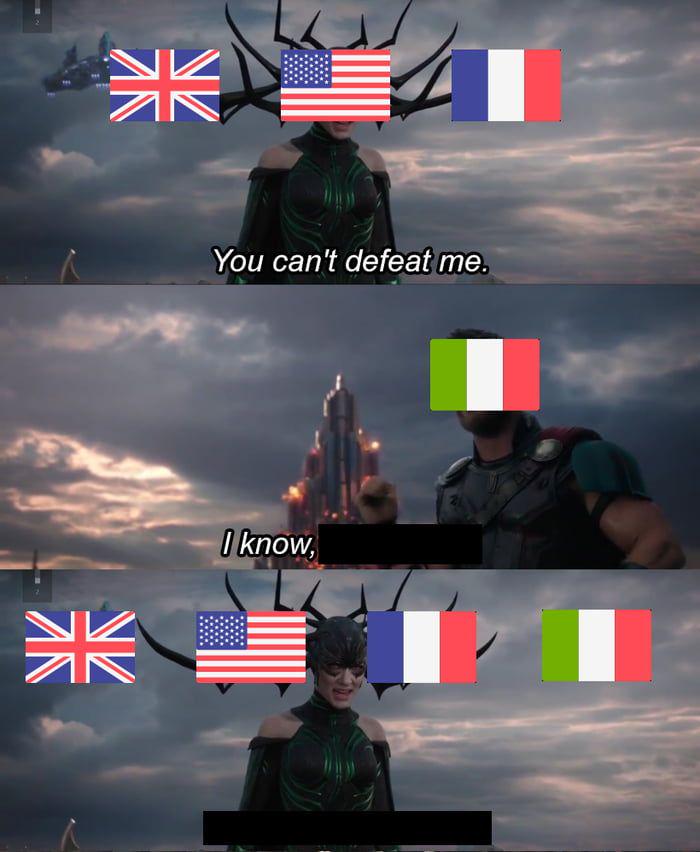 rHistoryMemes_'s tweet photo. Italy in WWII https://t.co/KQv2gFTBVz https://t.co/7fSpXdJjJ5