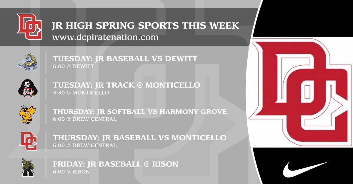 DREW CENTRAL ATHLETICS tweet media