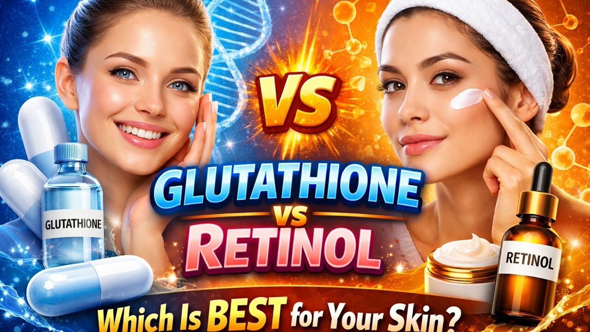 Published on YouTube: Retinol vs Glutathione What Actually Works Better? youtube.com/watch?v=L0PAEi…