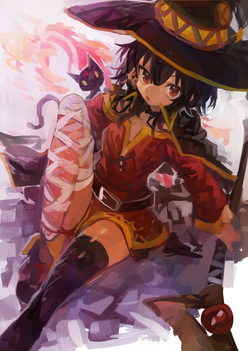 Artist: kaamin_(mariarose753) 
Image ID: 9930243
Source: danbooru 
#megumin #めぐみん #このすば