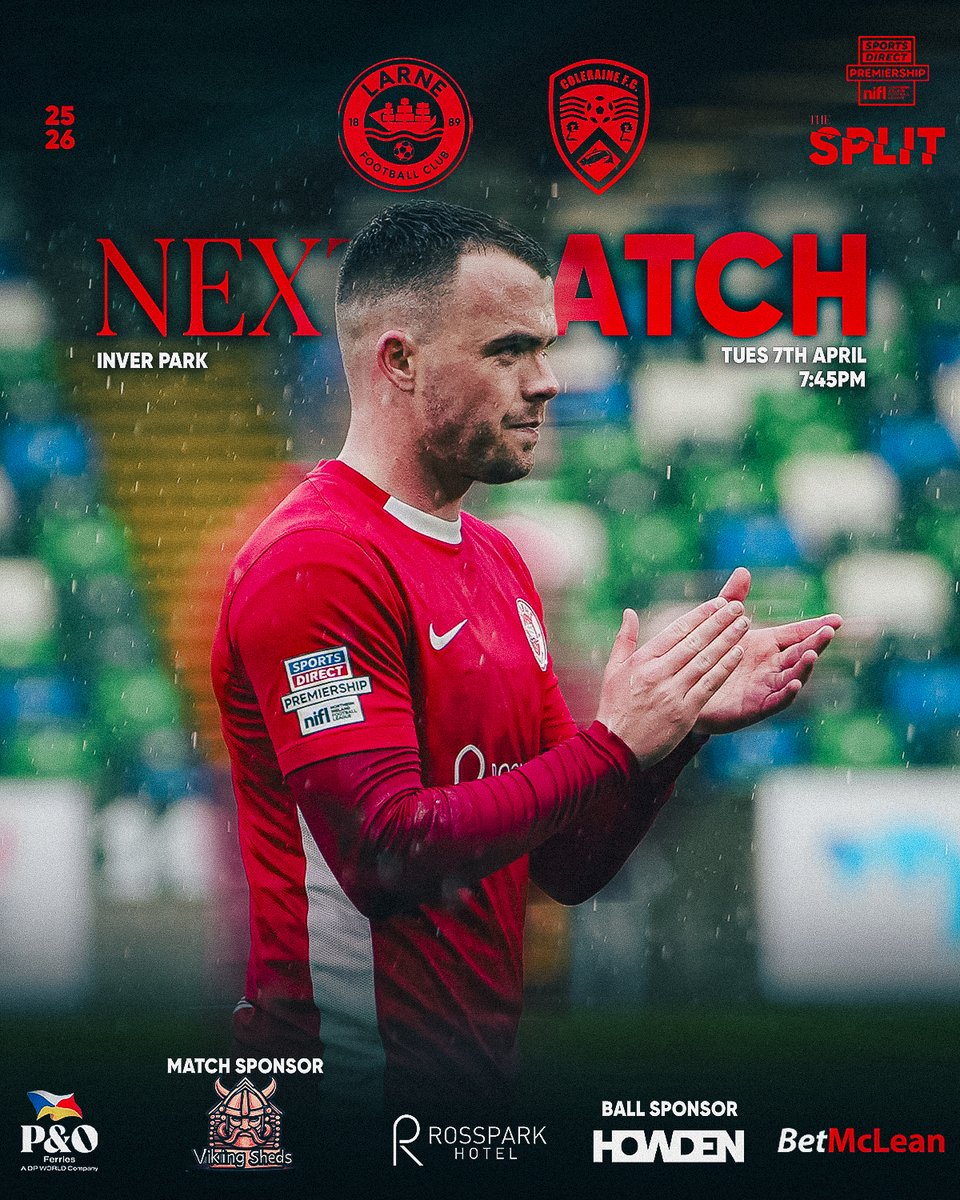 Larne Football Club tweet media