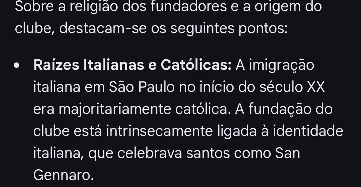Nacionalista Palmeirense 🇻🇦✝️🇧🇷👑 tweet media