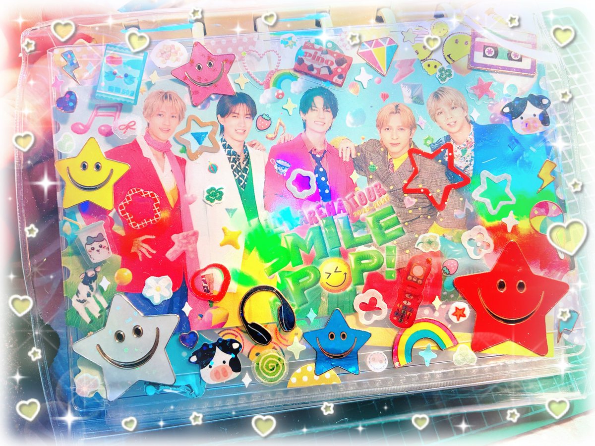 And now the backside with my SMILE POP ticket🌈😁
#miotecho