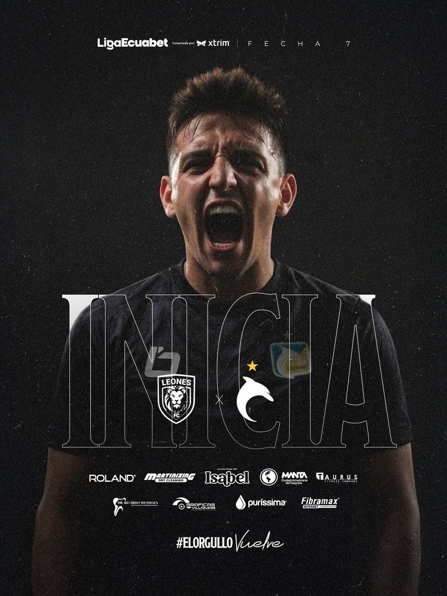 DelfinSC's tweet image. ⏰ 0’ PT ¡Vamos , a ganar equipo!💪🏻

#LFC /0-0/ #DSC   

#ElOrgulloVuelve #MantaEsCetáceo #LigaEcuabet