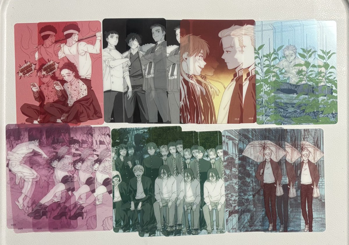 BrtanmR's tweet photo. 【交換】WINDBREAKER ウィンドブレーカー ウィンブレ展 原画展 5TH ANNIVERSARY EXHIBITION
クリアシート

【譲】画像のもの

【求】 十亀＆兎耳山、獅子頭連

都内手渡し可
郵送も可
検索からでもお気軽に御声がけください。 https://t.co/Uz7kKPt6BL