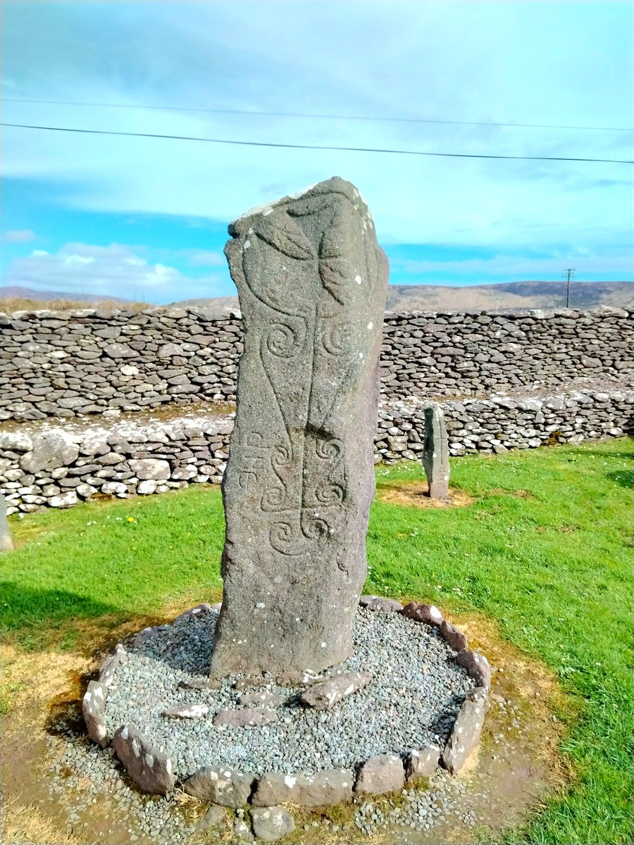 Taking its name from the Irish “An Riasc” The Marshy Place, Reask is an early Christian monastic site that is also known locally as The Calluragh Burial Ground. The monastery was probably founded in the 5th century 
#StandingStoneSunday 
#Ireland