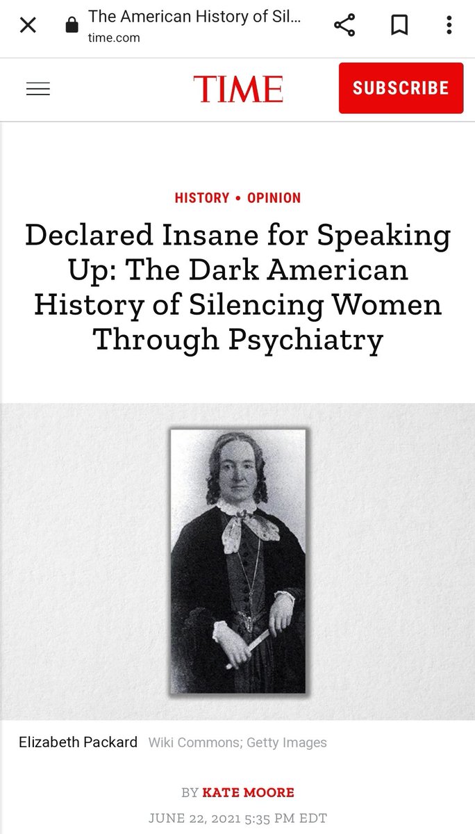 Thinking about how fathers, husbands, police, even random predators could have women institutionalized or lobotomized for rejecting sexual abuse or reporting it. If sexually abused women exhibit trauma, they're too unstable to be credible, if they don't, they're fine &amp; lying.