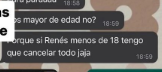 LukusLight's tweet photo. @friedeit @Guibel4848 "Si tenes menos de 18 tengo que cancelar todo..." Ojala Dalas hubiera tenido este cuidado con la mitad de chicas de su comunidad que groomeo. https://t.co/jj2mE6jK21