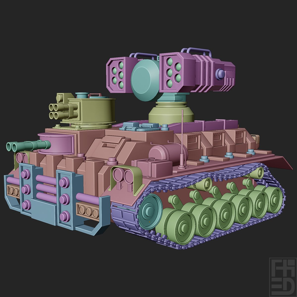 fhstut's tweet photo. Tracked APC 3d Model
• Blender • PS
work in progress
#3d #model #modeling #turbosquide #modelselling #hardsurface #design #military #defance
#weapon #cgt #blender #b3d #fh3d #fh3d2026 #apc
♦design reference from internet♦ https://t.co/1BDvszwb77