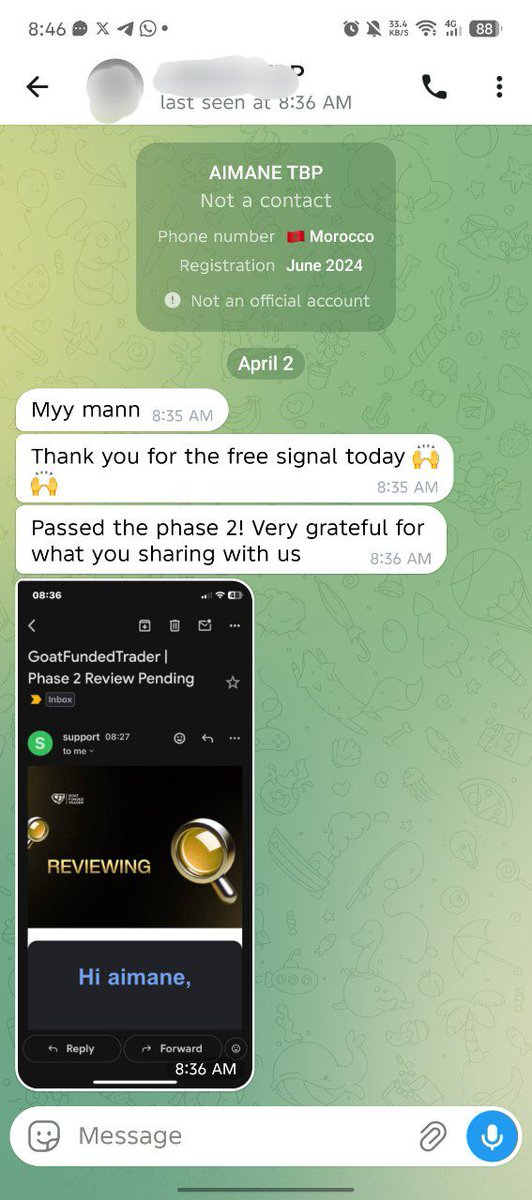 chartboffin's tweet photo. Even helped someone pass his prop account 

Honestly speaking, this is the reason why I do what I'm doing.

Feels so good to know I'm helping you out one way or the other, directly or indirectly. 🤙💜

Join now
https://t.co/3OlDSVUiFl https://t.co/Z1MyHfgYCh