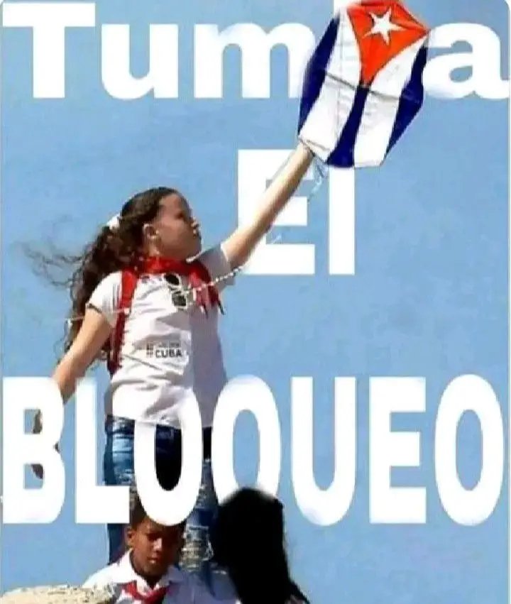 #Cuba y los cubanos  están firmes. #CubaEstáFirme #TumbaElBloqueo
