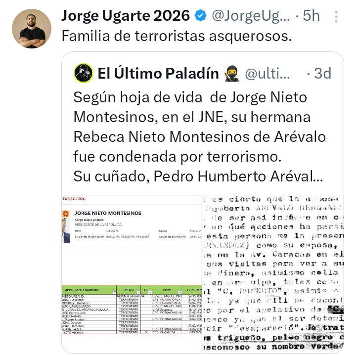 #PorEstosNo 🇵🇪 Movimiento Ciudadano 🇵🇪 tweet media